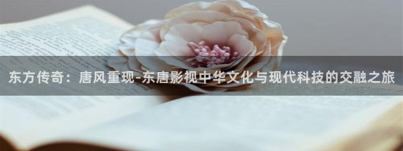 yy4480私人影视：东方传奇：唐风重现-东唐影视中华文化与现代科技的交融之旅